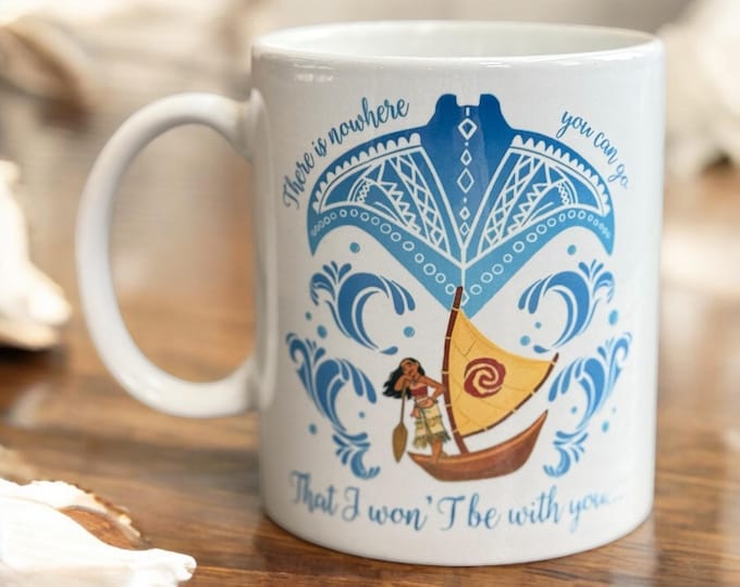 Disney Moana Coffee Mug 11 OZ Ceramic Cup