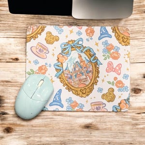 Disney Castle Fantasmic Mouse Pad Office Supplies