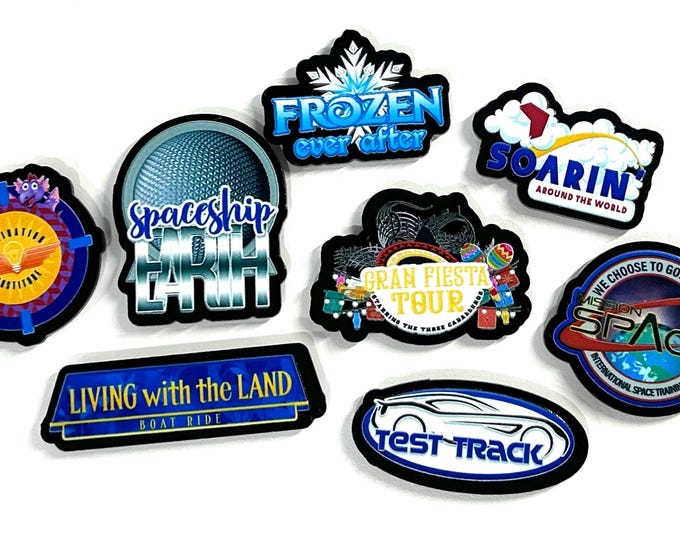 Disney Epcot Refrigerator Magnet Set