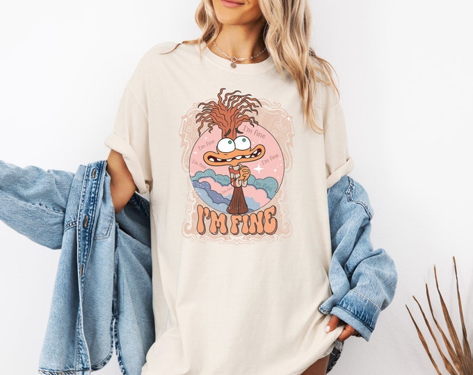 Inside Out Anxiety Im Fine T-Shirt
