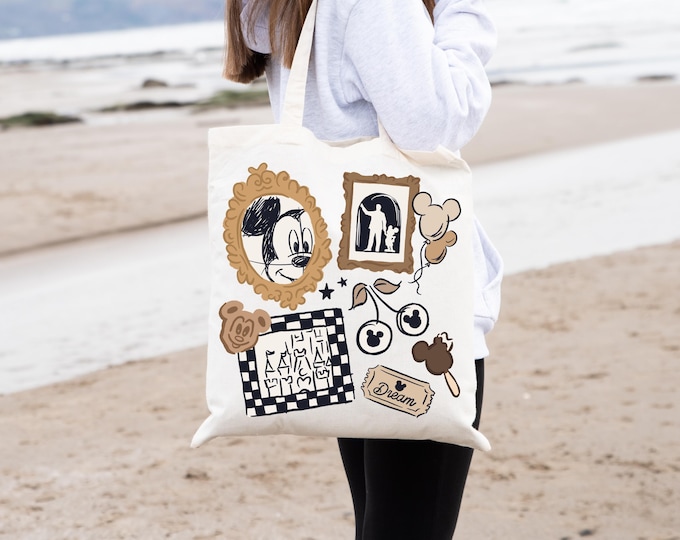 Disney Mickey Tote Bag Retro Mouse Coquette
