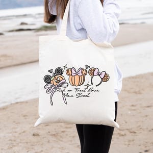Disney Inspired Halloween Tote Bag Trick or Treat Tote