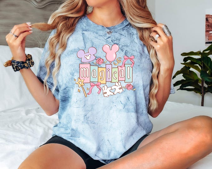 Disney Mickey Park Icons Snacks T-Shirt Comfort Color Shirt