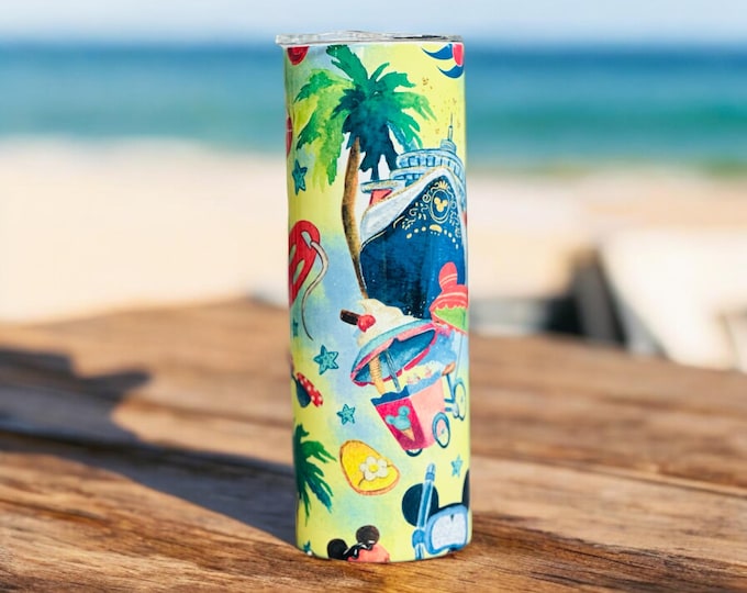 Disney Cruise Inspired Stainless Steel Tumbler Mickey Cup