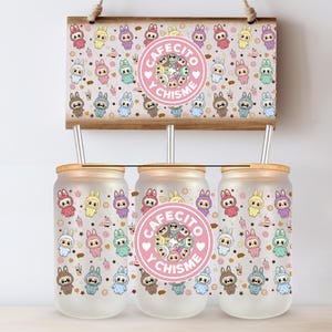 Cartoonpop UV-DTF Tumbler Wrap Cup Bedrukken op dezelfde dag