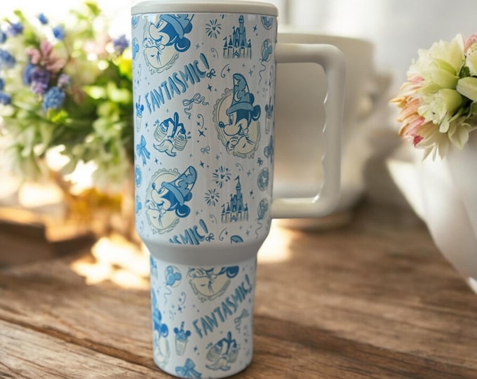 Disney Fantasmic Mickey Simple Modern Style Tumbler