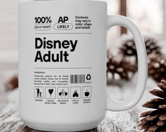 Disney Adult Coffee Mug Mickey Coffee