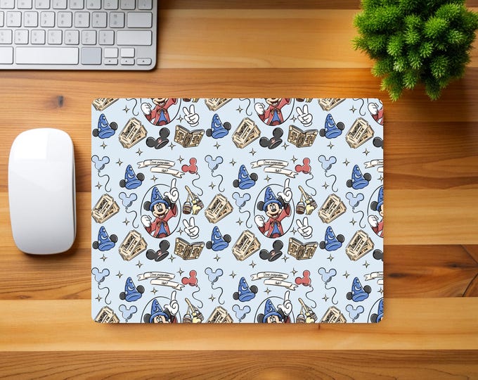 Disney Mickey Sorcerer Mouse Pad Office Decor