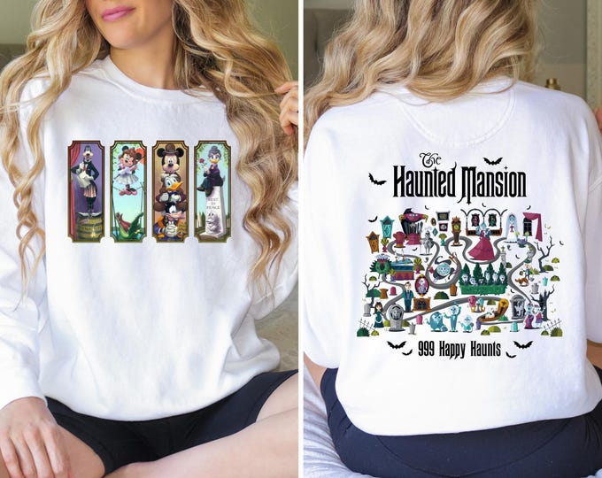 Haunted Mansion Sweatshirt Comfort Colors