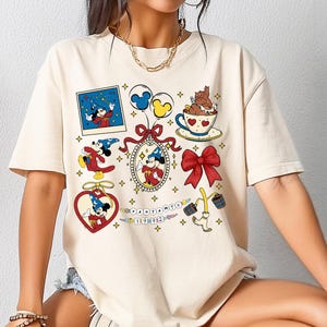 Disney Mickey Fantasmic T-Shirt Comfort Color Fantasia Coquette