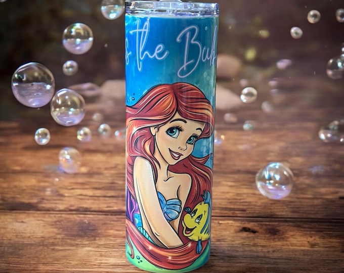 Disney Little Mermaid Ariel Tumbler 20 OZ Stainless Steel Cup