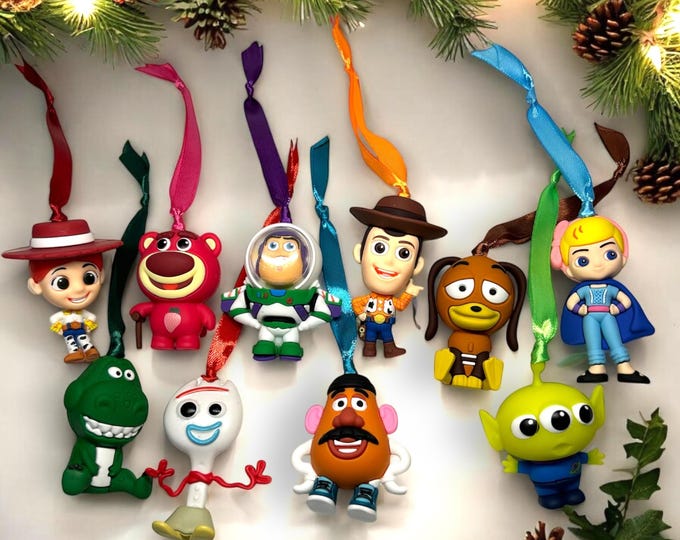 Disney Toy Story Christmas Ornament Set of 10