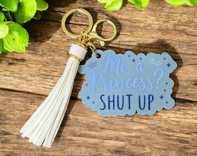 Disney Princess Diaries Genovia Keychain Bag Tag