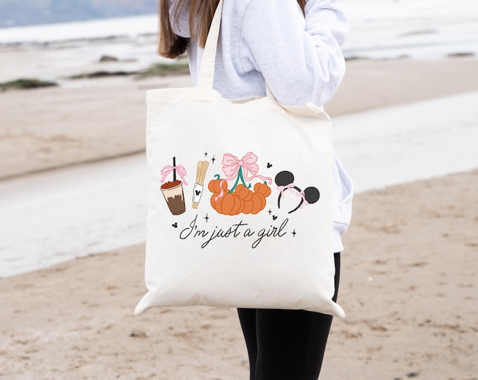 Disney Mickey Fall Tote Bag Pumpkin Coquette Bag