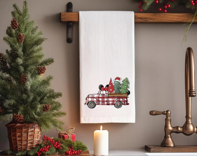 Disney Christmas Mickey Towel Home Decor