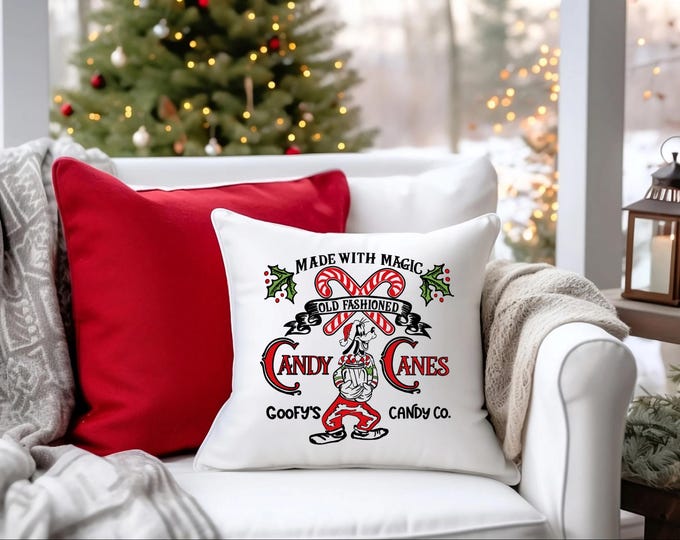 Disney Goofy Christmas Pillow Cover Home Decor