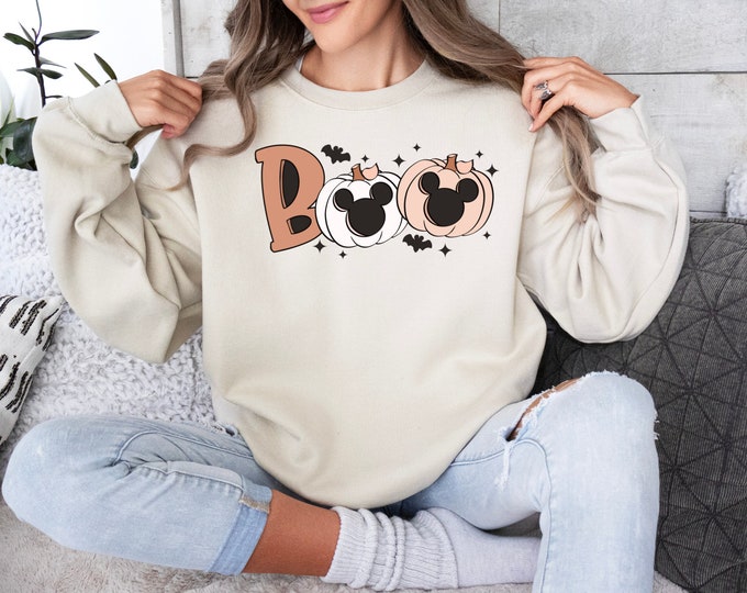 Disney Pumpkin Mickey Boo Sweatshirt