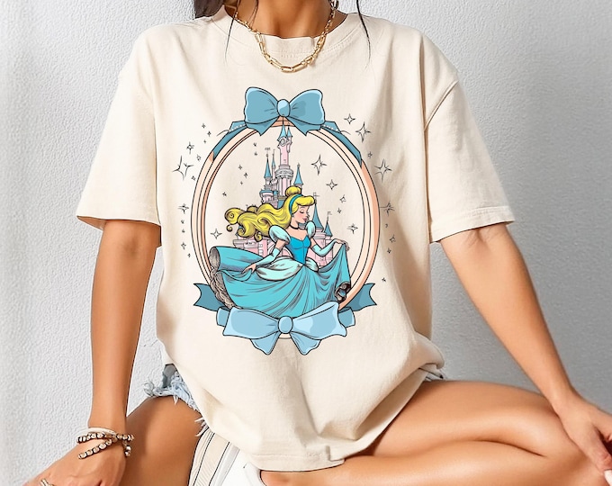 Disney Cinderella Coquette T-Shirt Comfort Colors Shirt