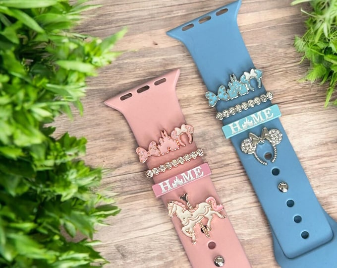 Disney Icons HOME Apple Watch Band With Charms