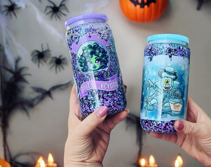 Haunted Mansion Inspired 12 OZ Snowglobe Tumbler