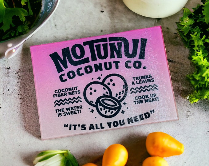Disney Moana Glass Cutting Board Home Decor