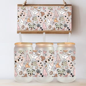 Disney Mickey Halloween Inspired UV DTF Wrap Tumbler Wrap