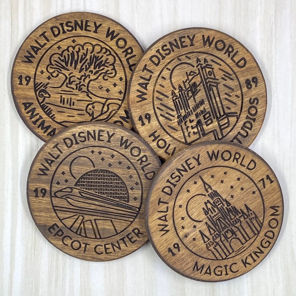 Walt Disney World Coaster Set