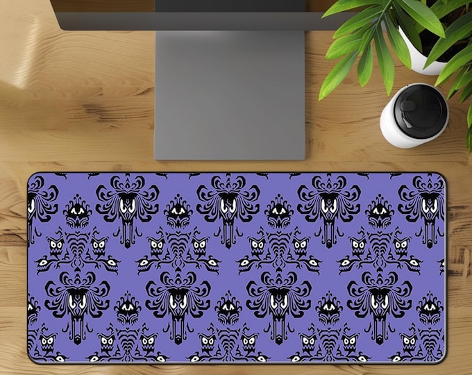 Disney Haunted Mansion Desk Mat Mousepad Office Decor