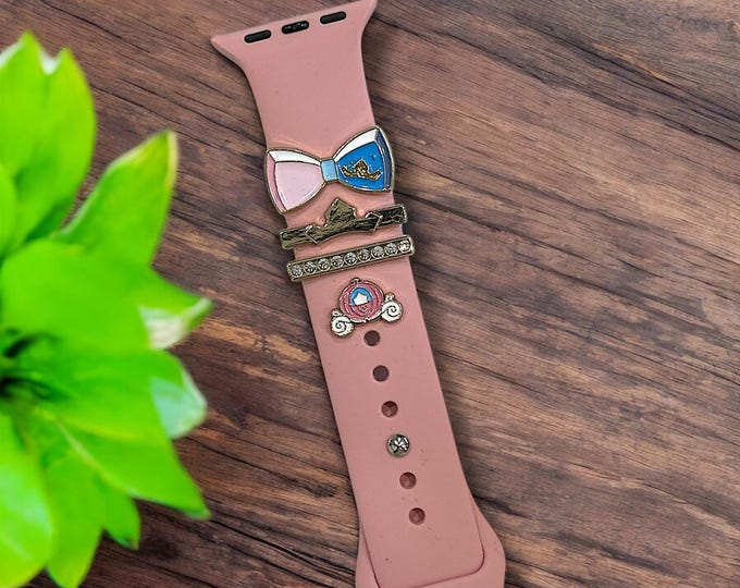 Disney Sleeping Beauty Apple Watch Band With Charms