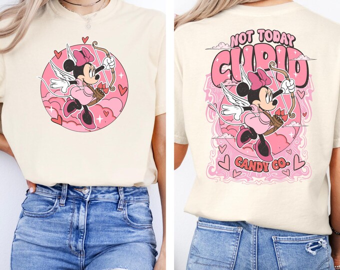 Disney Valentine Minnie Comfort Colors T- Shirt