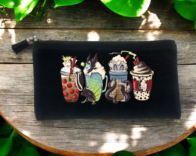 Disney Villains Cosmetic Bag Pencil Bag