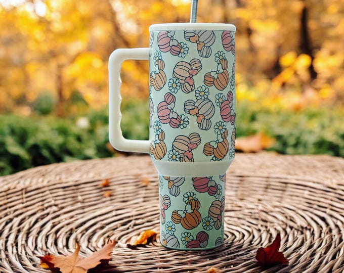 Disney Pumpkin Mickey 40 OZ Tumbler
