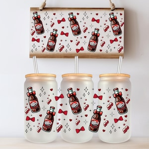 Dr Pepper UV DTF Cup Wrap Same Day Print Tumbler Decal