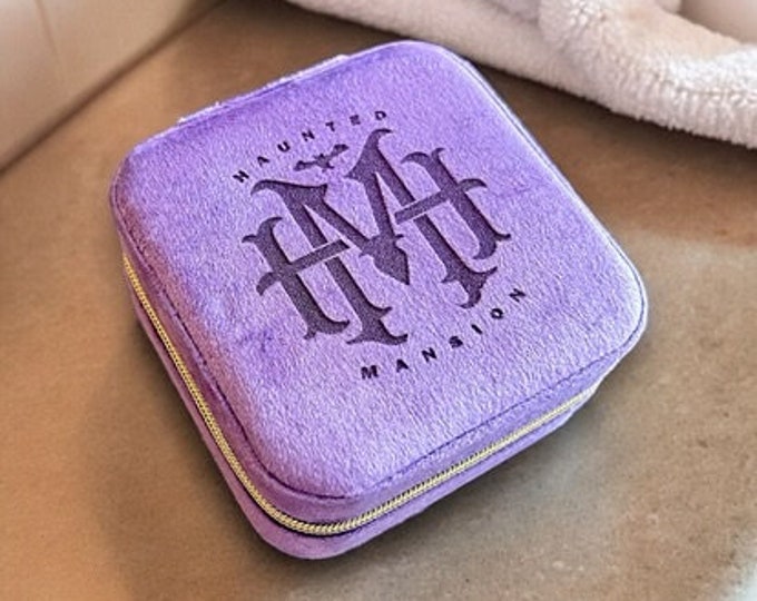 Haunted Mansion Inspired Velvet Jewelry Box