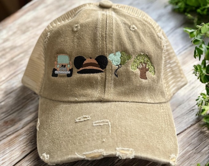 Disney Mickey Animal Kingdom Trucker Hat