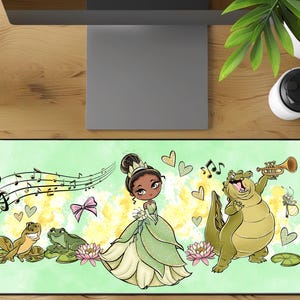 Disney Tiana Desk Mat Bayou Princess Mouse Pad