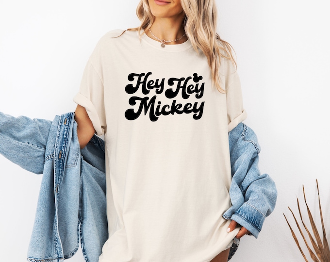 Disney Mickey Mouse Comfort Color Tee Shirt