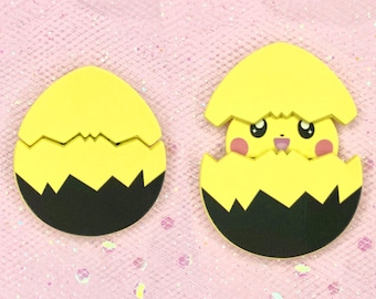 POCKET DAYCARE COLLECTION - Pichu Hatched Egg Sliding Pin