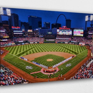 St. Louis Cardinals 39 x 13.5 Inaugural Game Standard Black Framed  Panoramic - Yahoo Shopping