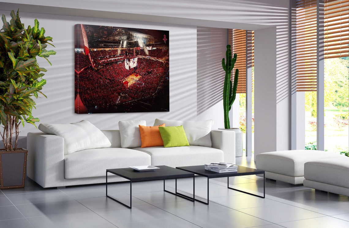 Houston Rockets Canvas Wall Art Design Poster Print Décor Etsy