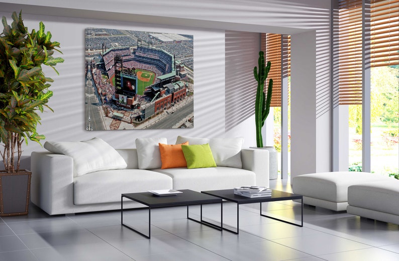 POSTER or CANVAS READY to Hang. Poster Print D\u00e9cor for Home /& Office Decoration Citizens Bank Park Canvas Wall Art Design
