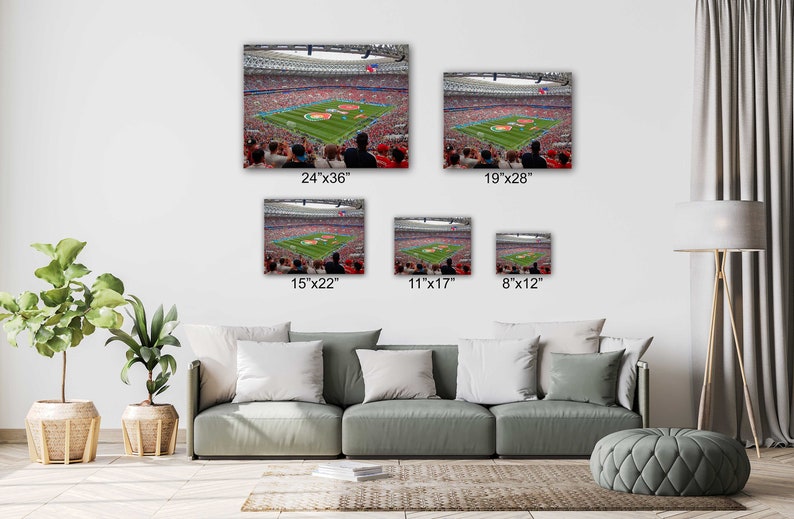 POSTER or CANVAS READY to Hang. Luzhniki Stadium in Russia Canvas Wall Art Design Poster Print D\u00e9cor for Home /& Office Decoration