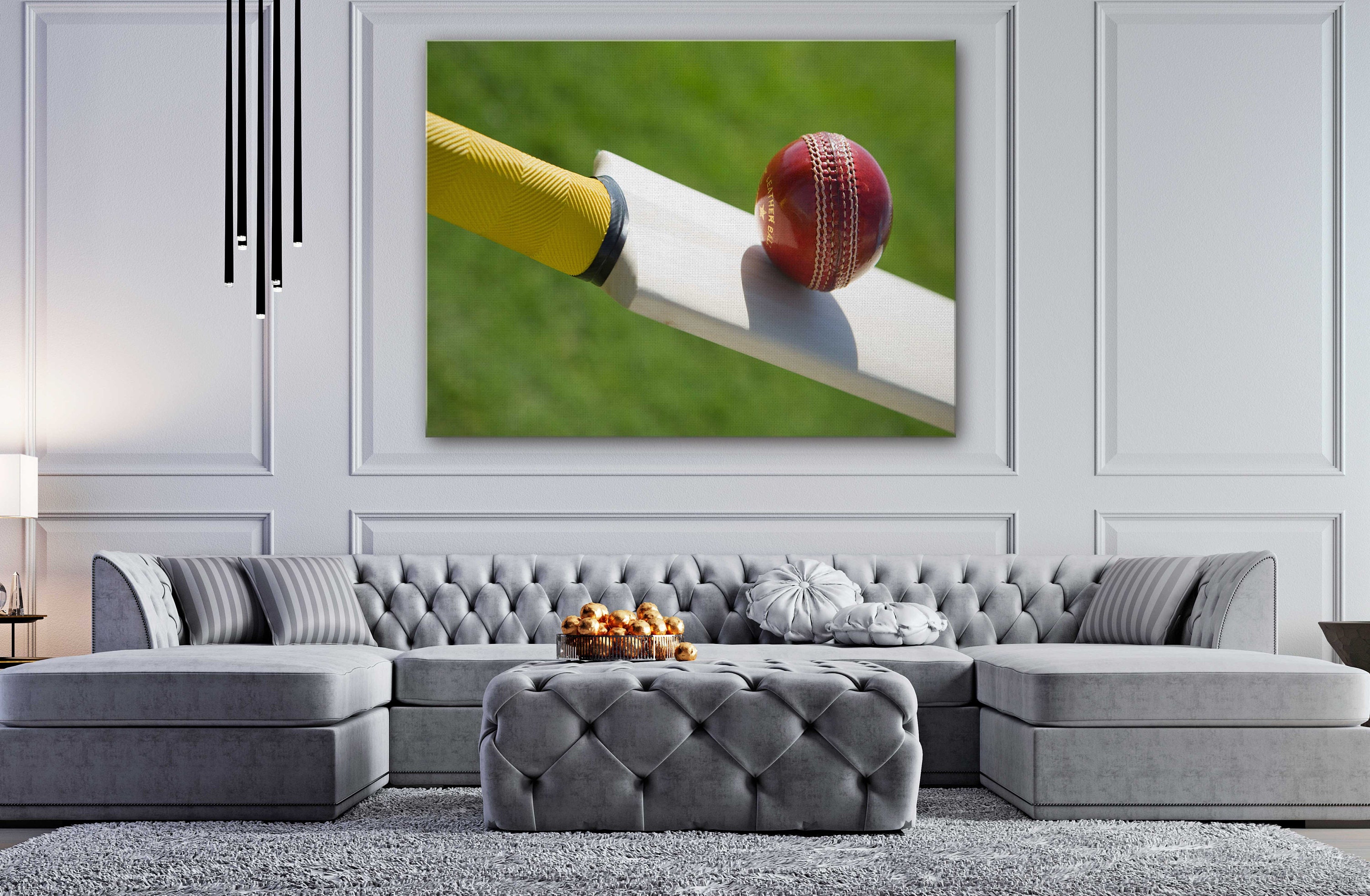 Best Cricket Ball Canvas Wall Art Design Poster Print Décor Etsy