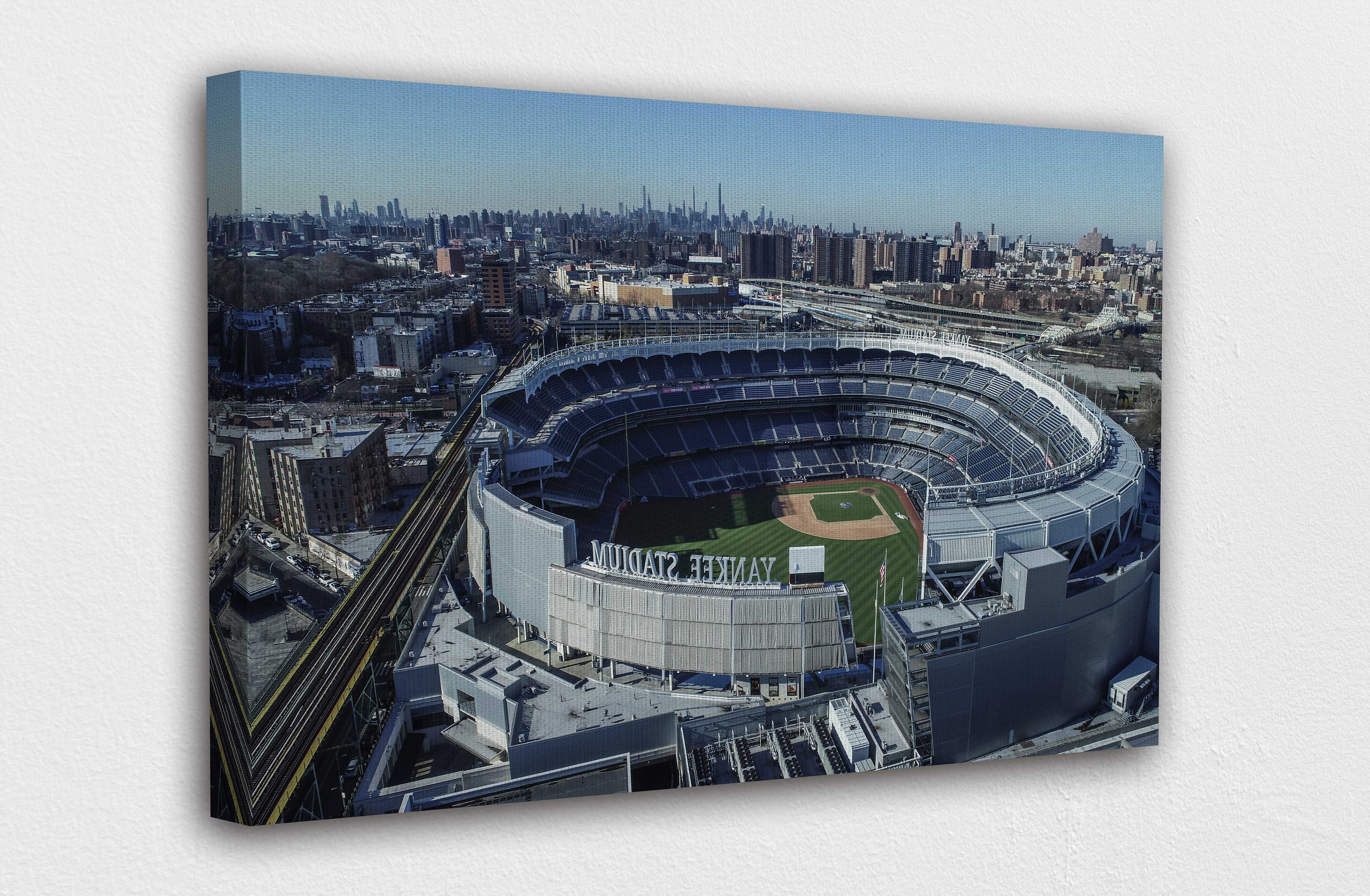 Yankee Stadium Canvas Wall Art Design Poster Print Décor for Etsy