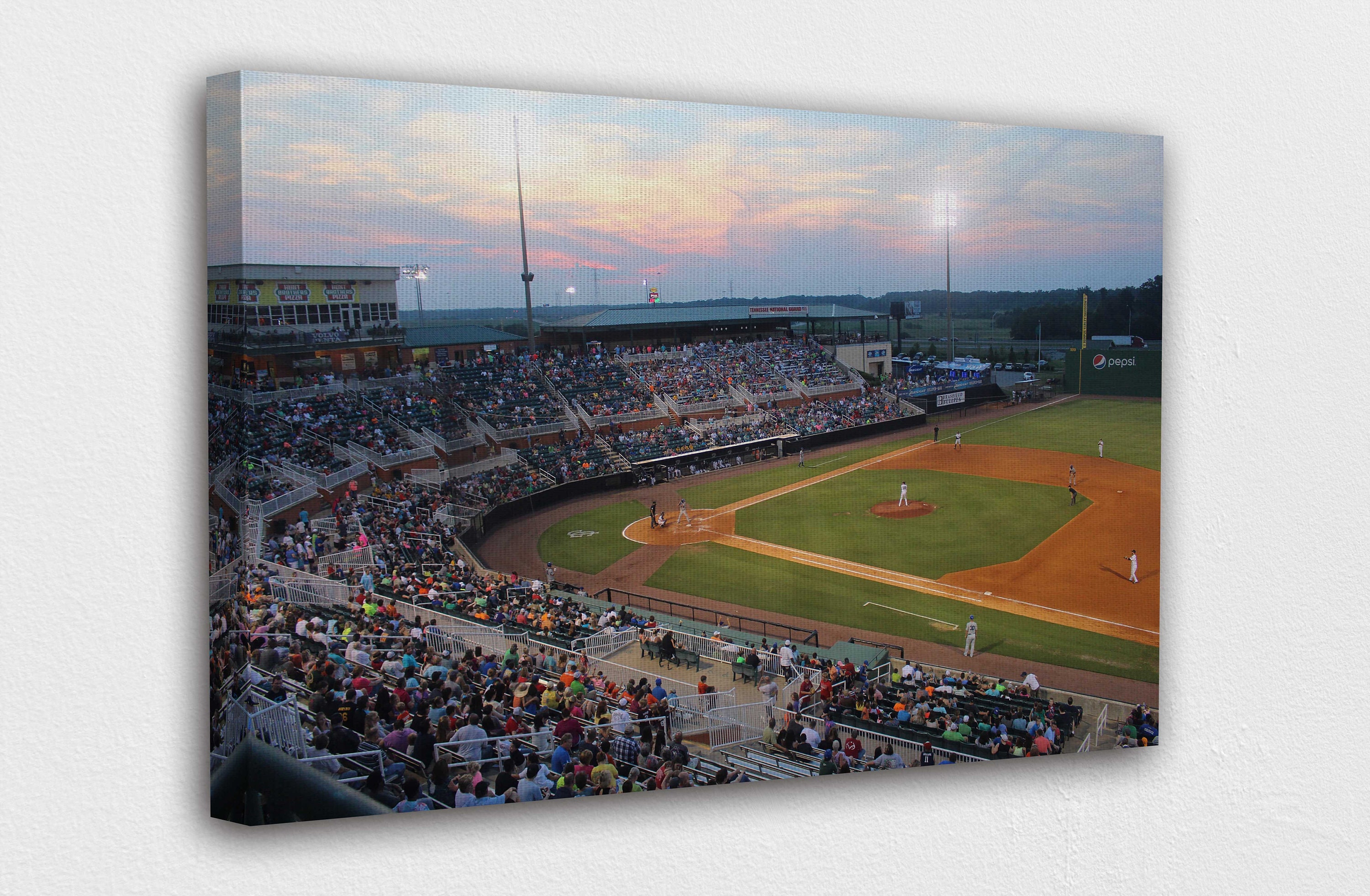 Jackson Field in Lansing Canvas Wall Art Design Poster Print Etsy