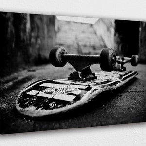 Vanz Off Skater Canvas Wall Art Design | Poster Print Decor for Home & Office Decoration I POSTER or CANVAS READY to Hang