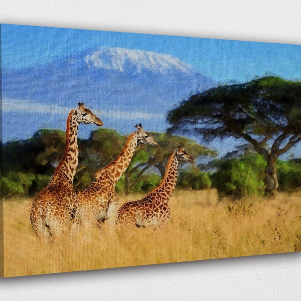 African Art Canvas Etsy