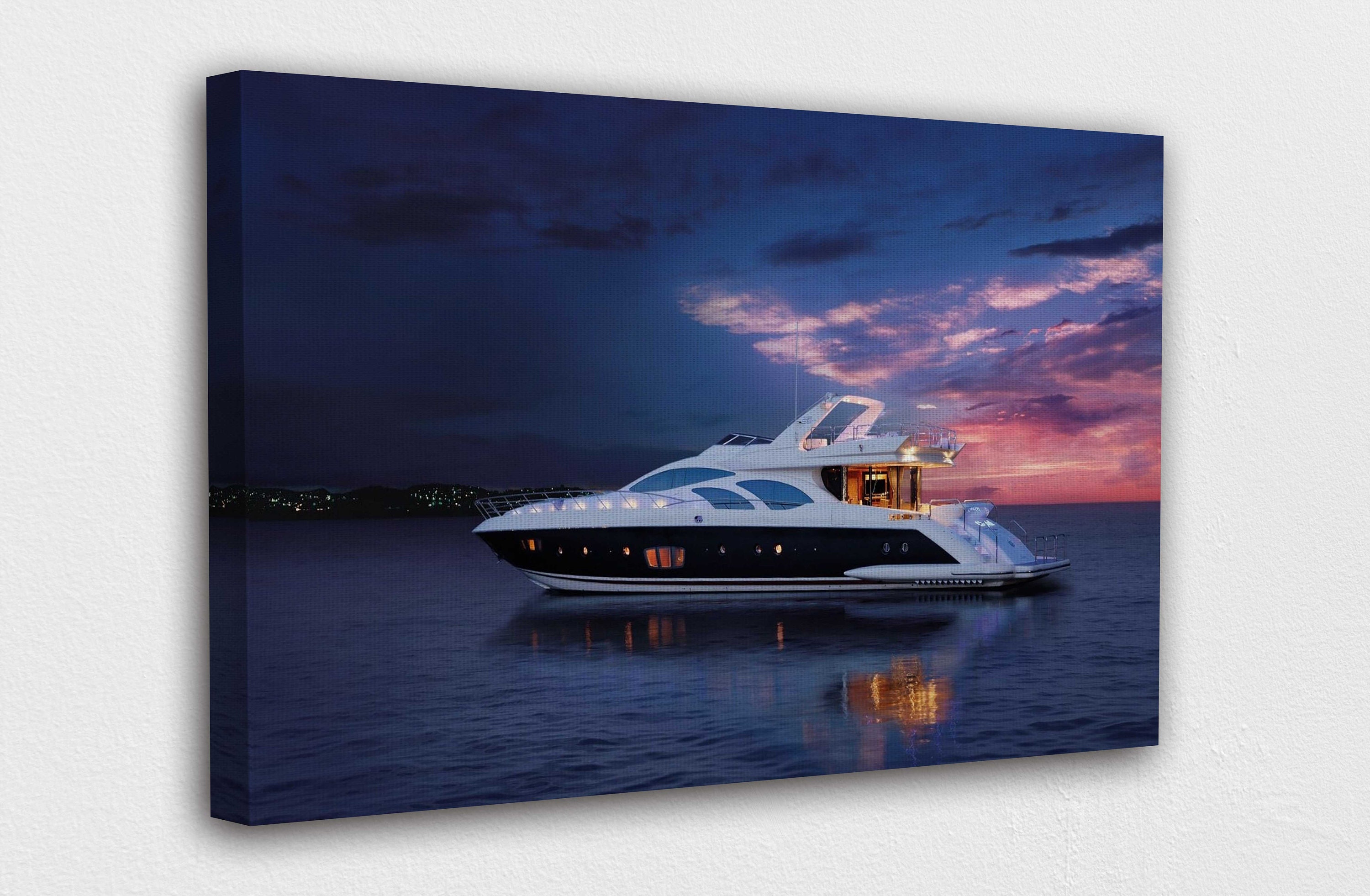 yacht canvas pictures