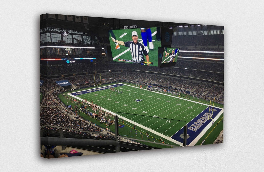 Att Stadium Football Canvas Wall Art Design Poster Print Etsy UK
