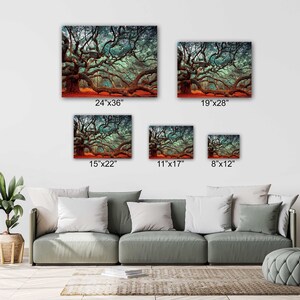 Giant Tree Canopy Canvas Wall Art Design Poster Print Decor for Home ...